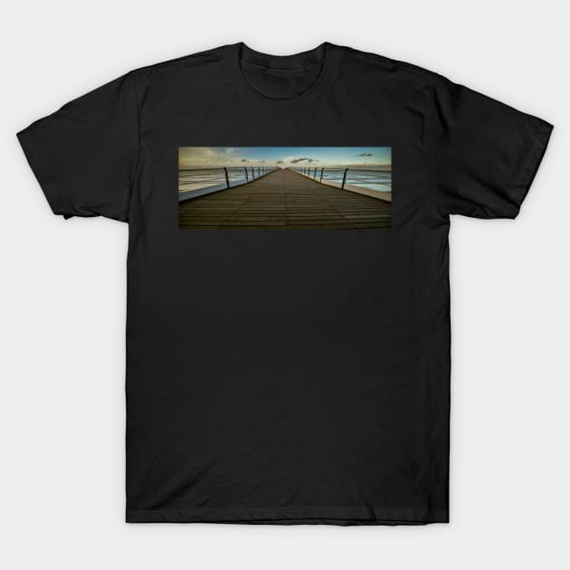 Saltburn Pier T-Shirt by davehudspeth